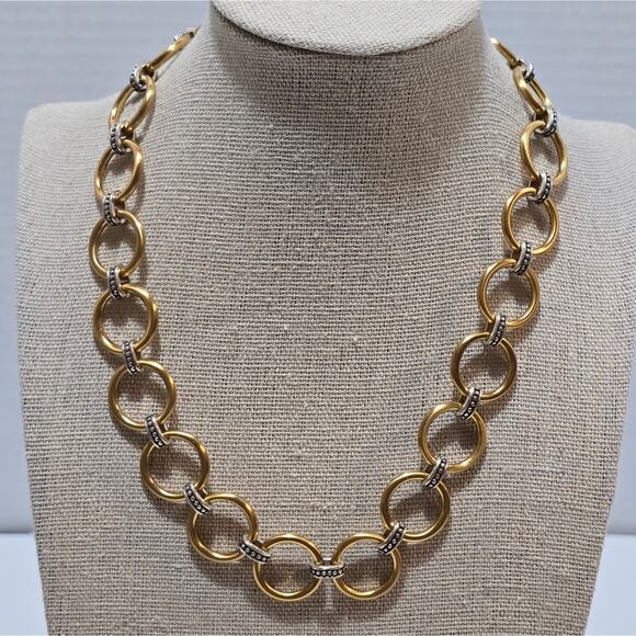 Brighton Mixed Metals Toggle Clasp Necklace - Picture 2 of 8